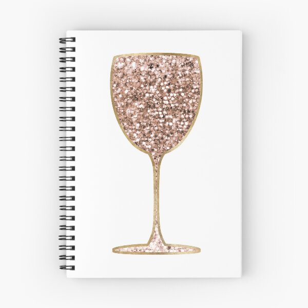 Item preview, Wine - rose gold glitter designed and sold by RoseAesthetic.