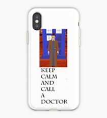 Keep Calm And Call The Doctor iPhone Case
