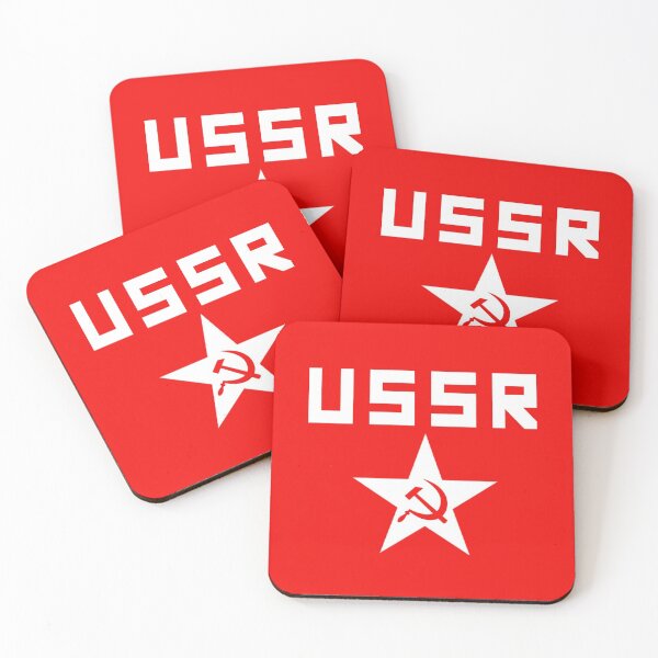 Soviet Union Coasters Redbubble - roblox music codes ussr