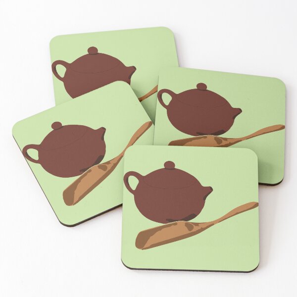 Item preview, Yixing Teapot and Bamboo Tea Scoop designed and sold by djmouthguard.