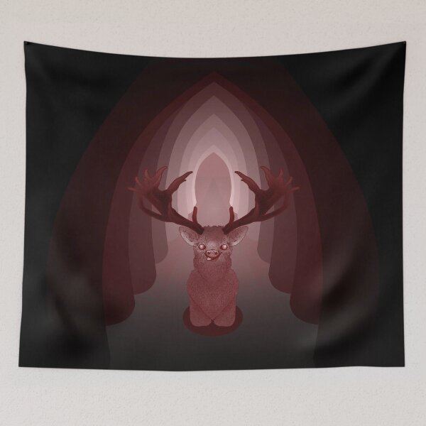 Item preview, The majestic deer of the forest designed and sold by ScribbledBrain.