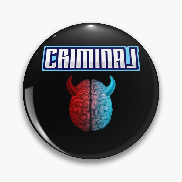 Item preview, Criminal Mind - Police Humor designed and sold by Thinline Fire Police EMS.