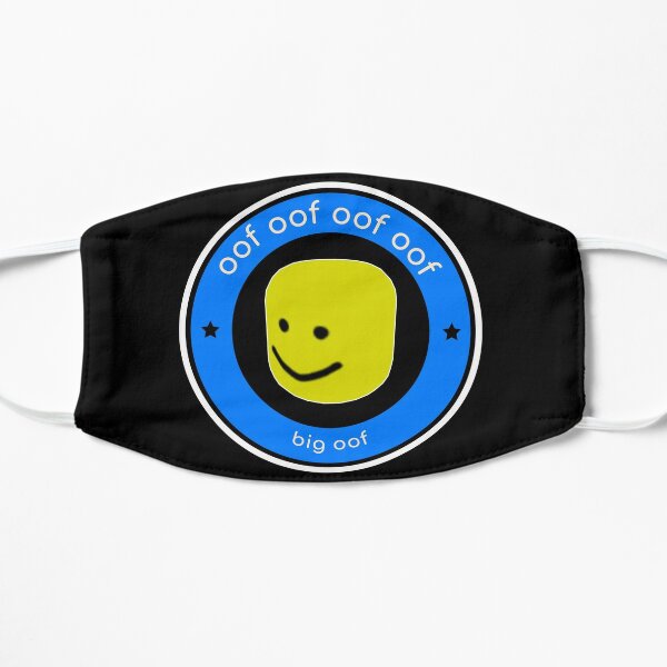 Roblox Robux Face Masks Redbubble - giant oof head roblox