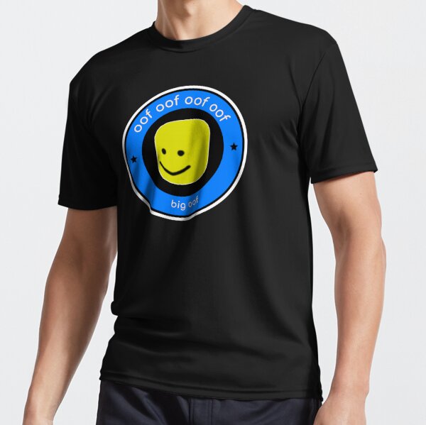 Big Head Big Oof Roblox Dank Meme Active T Shirt By Smoothnoob Redbubble - big oof head t shirt roblox