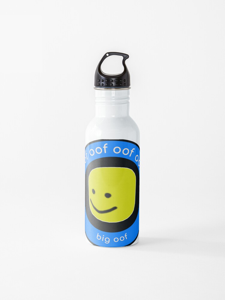 Big Head Big Oof Roblox Dank Meme Water Bottle By Smoothnoob Redbubble - how to get the biggest head in roblox