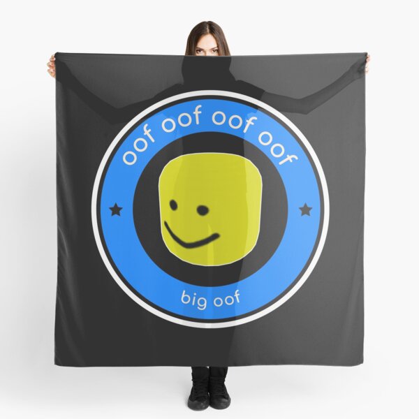 Roblox Halloween Noob Face Costume Smiley Positive Gift Scarf By Smoothnoob Redbubble - bighead roblox outfits