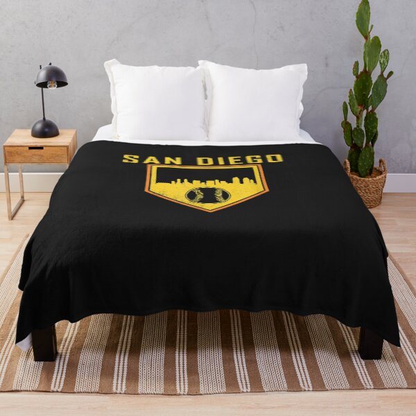 Item preview, Vintage San Diego Baseball Home Plate Skyline Padre Gift designed and sold by YanShen779.