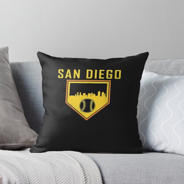 Item preview, Vintage San Diego Baseball Home Plate Skyline Padre Gift designed and sold by YanShen779.