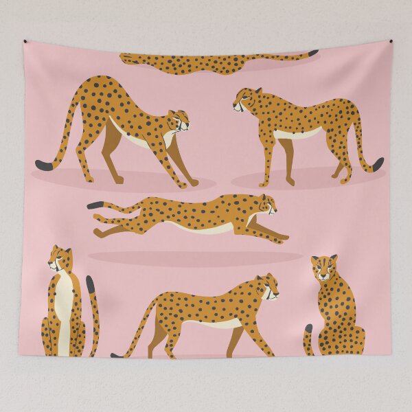 Item preview, Cheetas on pink designed and sold by BlueLela.