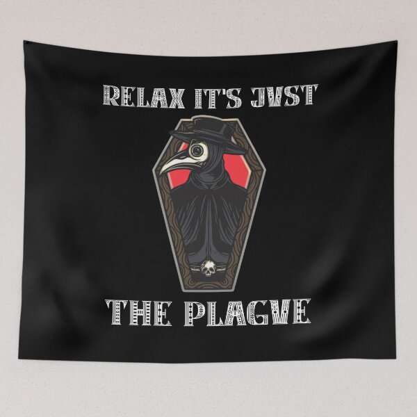 Item preview, Relaxed Plague Doctor Coffin designed and sold by PlagueCity.