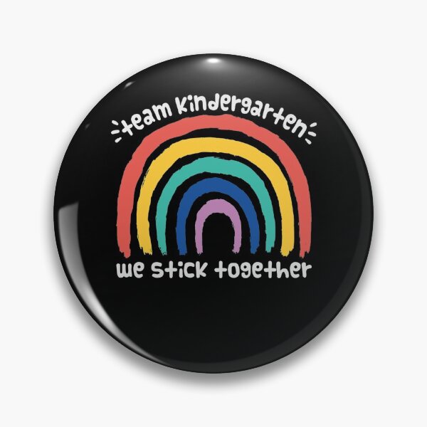 Item preview, Team Kindergarten We Stick Together Rainbow Teacher Student designed and sold by YanShen779.