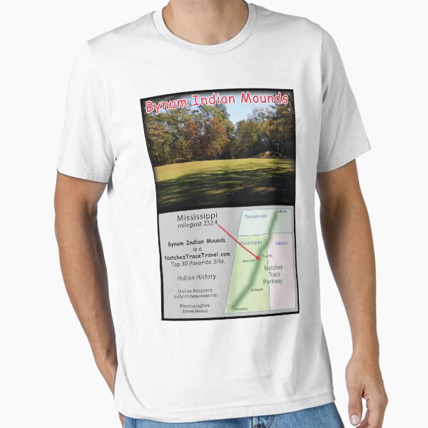 Bynum Indian Mounds on the Natchez Trace Parkway. Essential T-Shirt