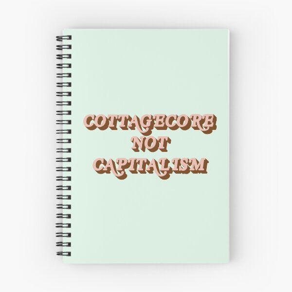 Item preview, COTTAGECORE NOT CAPITALISM designed and sold by femme McCulley.
