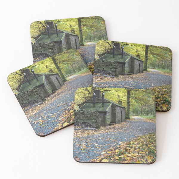 Item preview, Leaves at Holme Wood Bothy designed and sold by bitm2007.