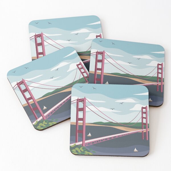 Item preview, Golden Gate Nature Vector designed and sold by mattpanta.