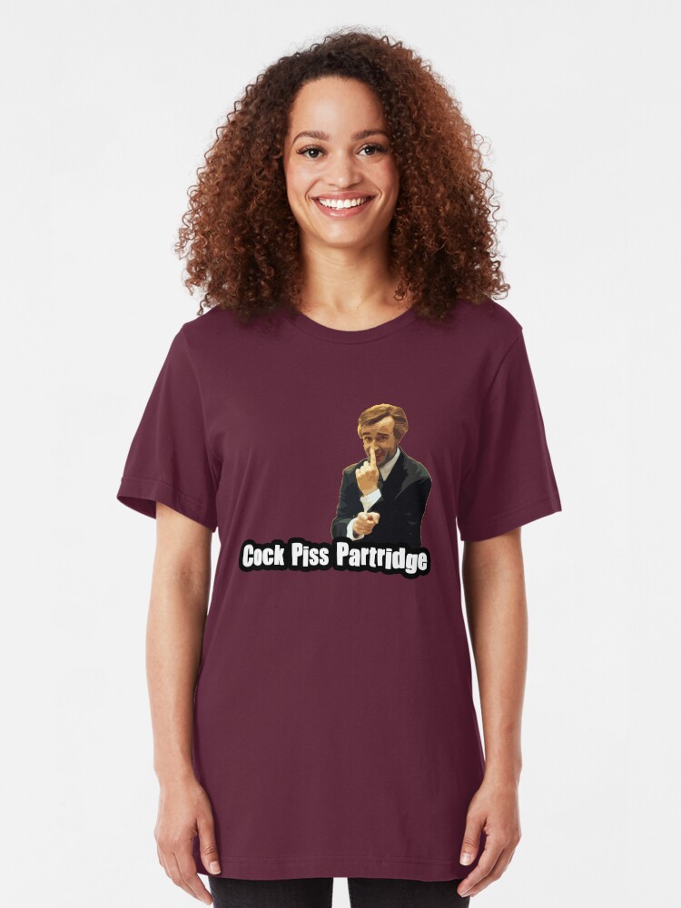 Alternate view of Cock Piss Partridge Slim Fit T-Shirt