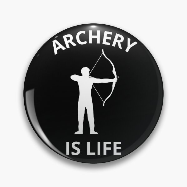 Item preview, Archery Is Life Archer Bow Arrow Gift designed and sold by SuperFreshArt.