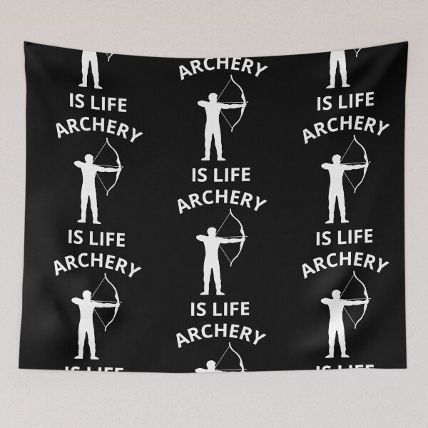 Item preview, Archery Is Life Archer Bow Arrow Gift designed and sold by SuperFreshArt.
