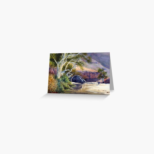 Ormiston Gorge Greeting Card