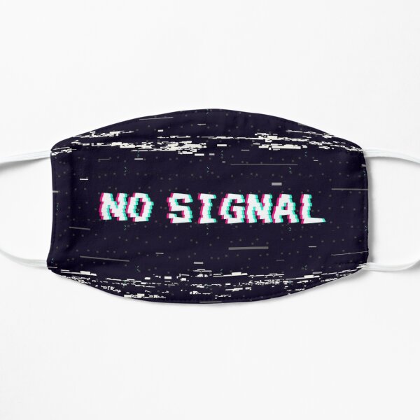 VHS No Signal Glitch Mask