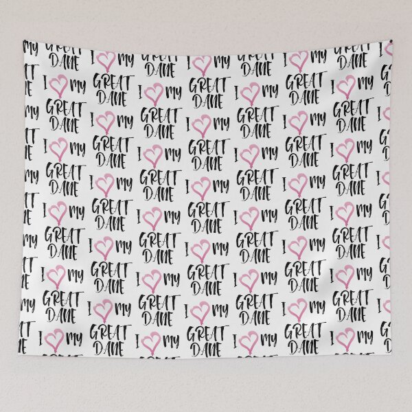 Item preview, I heart my Great Dane! Especially for Great Dane owners! designed and sold by rs-designs.