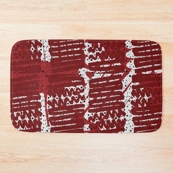 Item preview, red pattern designed and sold by royal studio.