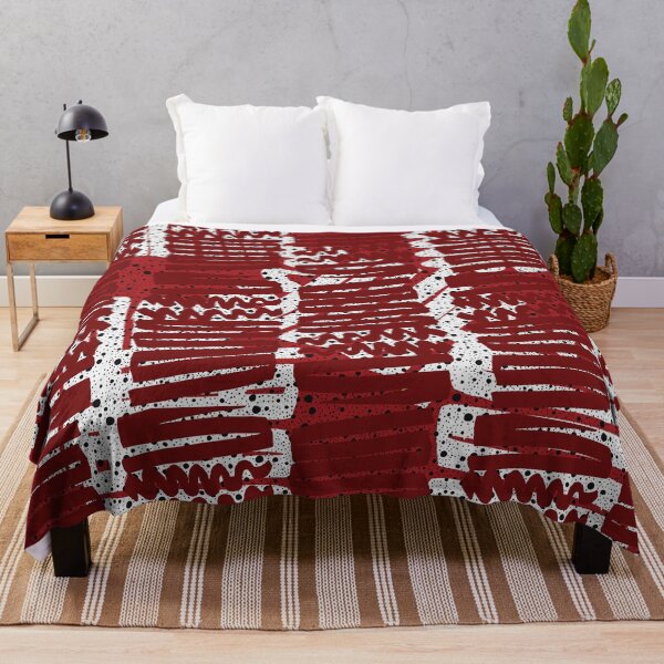 Item preview, red pattern designed and sold by royal studio.