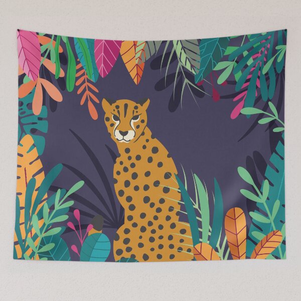 Item preview, Cheetah sitting in the wild designed and sold by BlueLela.