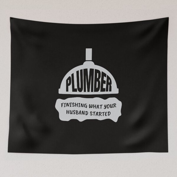Item preview, Plumber designed and sold by Schmuddelshirt.