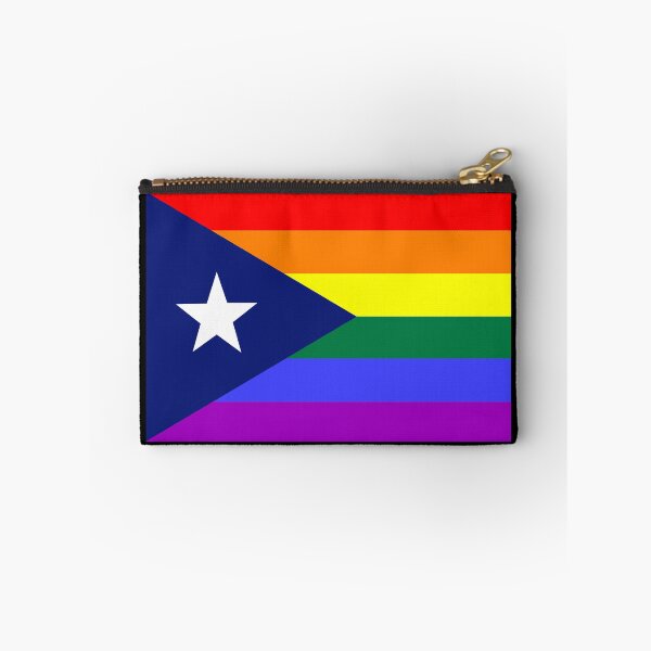 Item preview, Puerto Rican Rainbow Pride Flag designed and sold by SimplyPride.