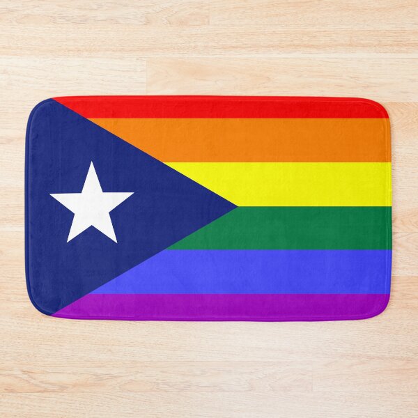 Item preview, Puerto Rican Rainbow Pride Flag designed and sold by SimplyPride.
