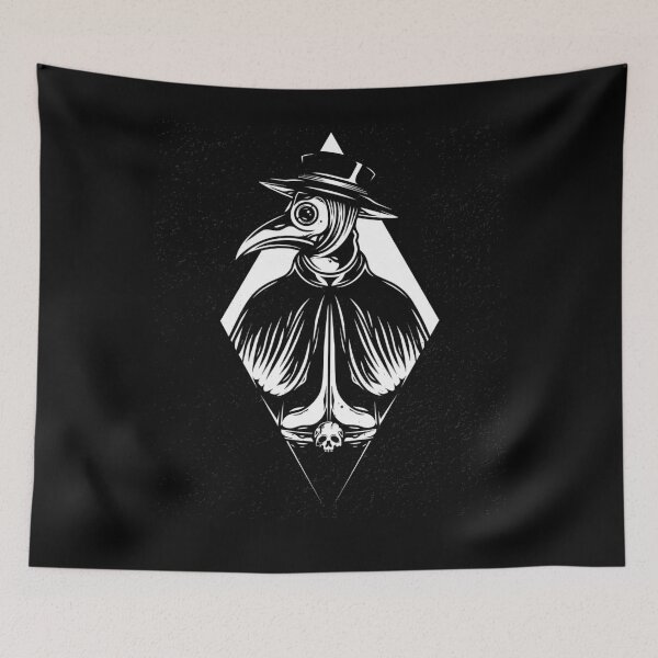 Item preview, Plague Doctor Black And White Diamond designed and sold by PlagueCity.