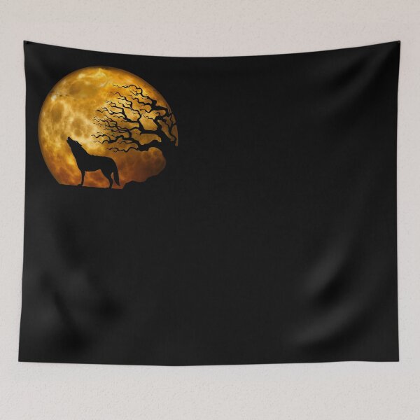 Item preview, wolf and night  designed and sold by Eldad Alemu.