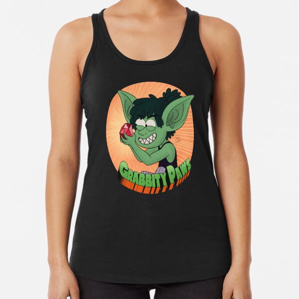 Grabbity Paws Racerback Tank Top