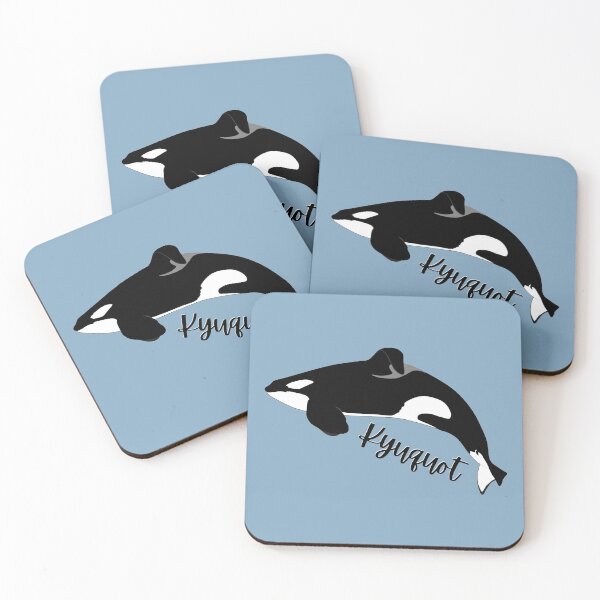 Item preview, Kyuquot Orca with Name designed and sold by finsandflukes.