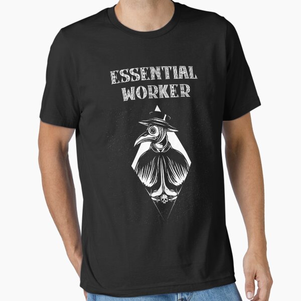Item preview, Plague Doctor Essential Worker Coronavirus designed and sold by PlagueCity.