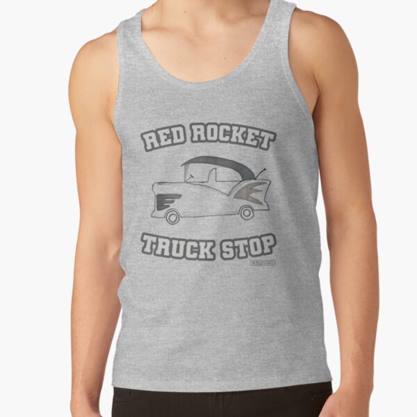 Fallout Red Rocket Tank Tops Redbubble - ncr tank roblox
