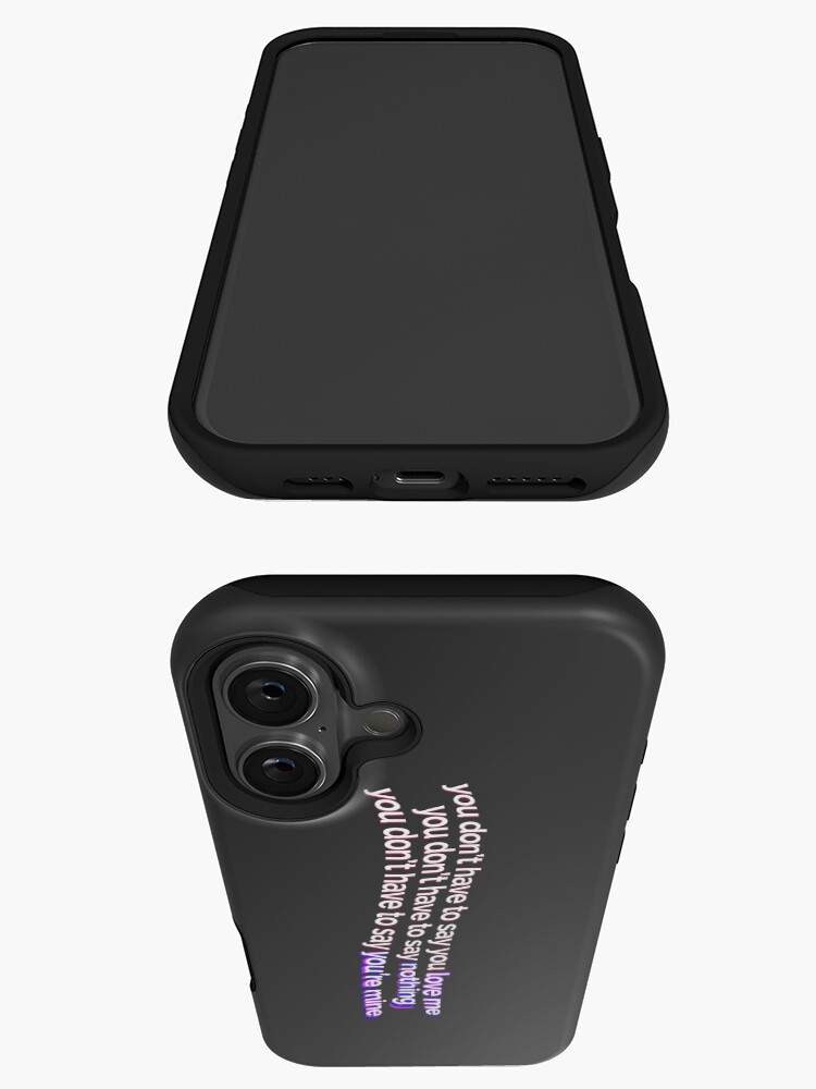 Thumbnail 3 of 4, iPhone Case, Adore You Lyrics designed and sold by raluca20.
