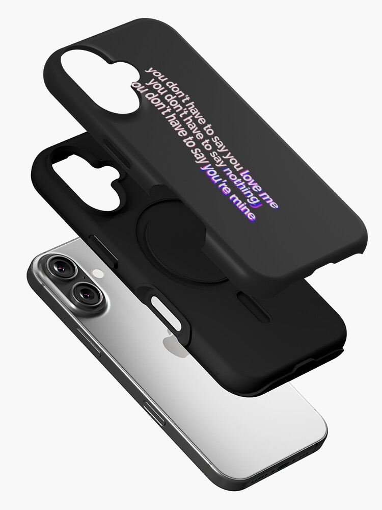 Thumbnail 2 of 4, iPhone Case, Adore You Lyrics designed and sold by raluca20.