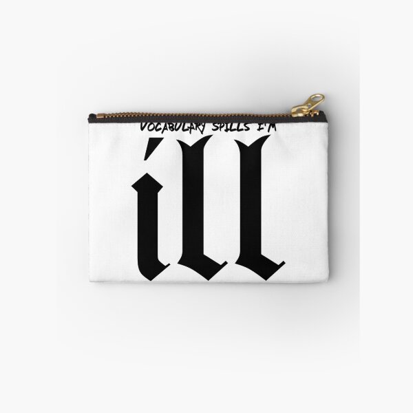 Item preview, Vocabulary Spills I'm Ill Logo Black designed and sold by EbtsOby.
