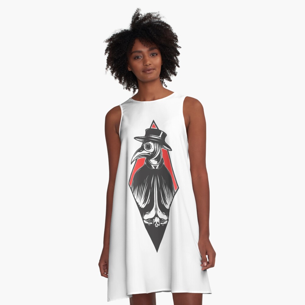 Item preview, A-Linien Kleid designed and sold by PlagueCity.