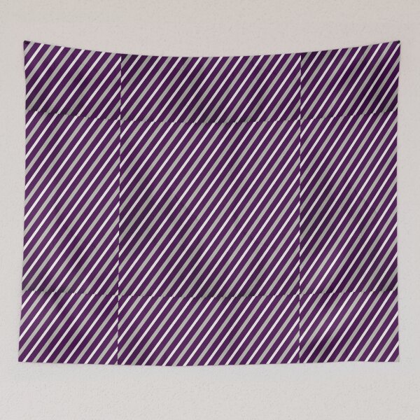 Item preview, Grungy Purple & Grey Stripes designed and sold by Rainbows Galore.