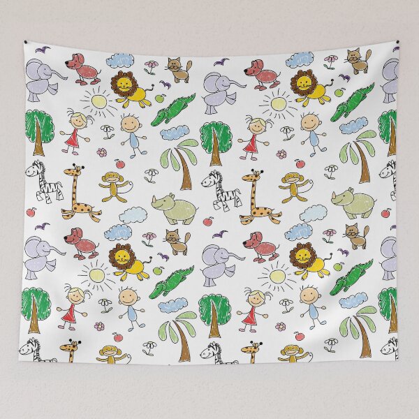 Item preview, Cartoon Animals Design designed and sold by evgenyi88.