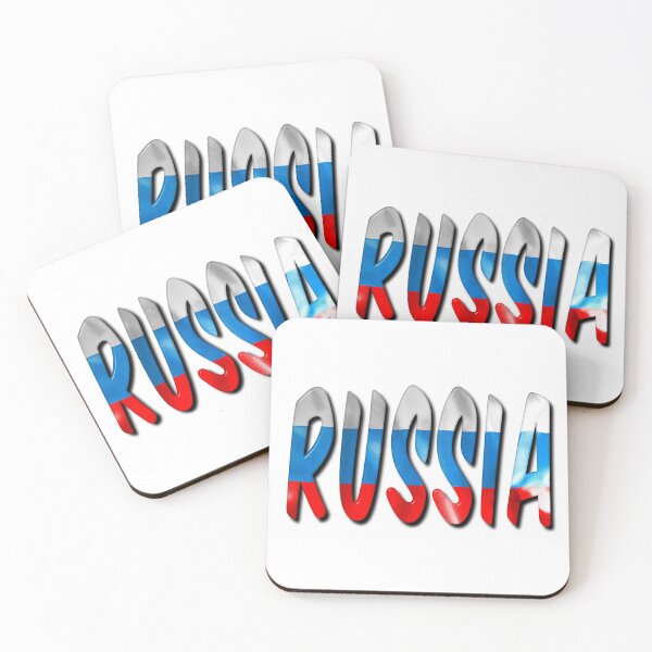 Item preview, Russia Word With Flag Texture designed and sold by MarkUK97.