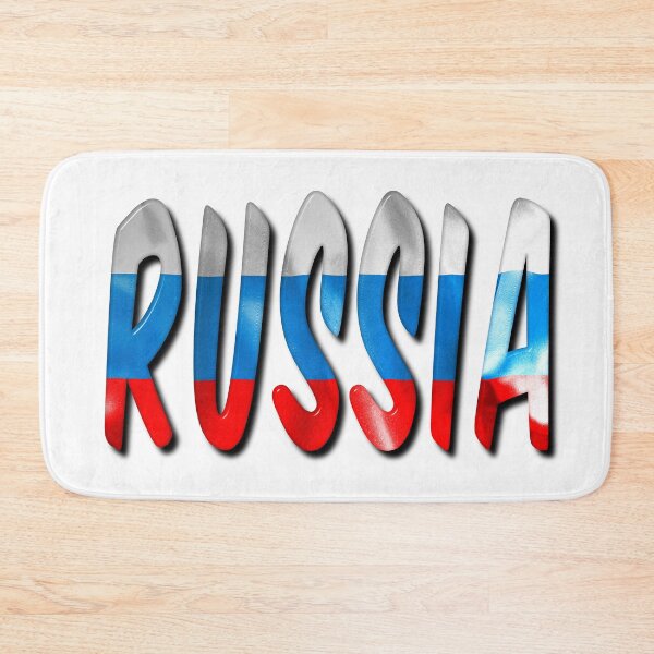 Item preview, Russia Word With Flag Texture designed and sold by MarkUK97.