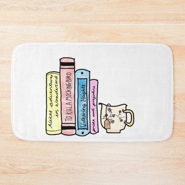Item preview, classic books and tea designed and sold by emlouisec13.