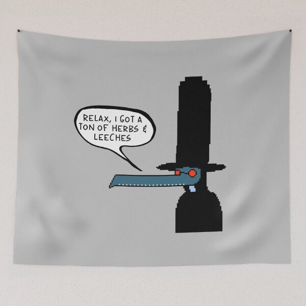 Item preview, The Plaguier Plague Doctor Herbs And Leeches designed and sold by PlagueCity.