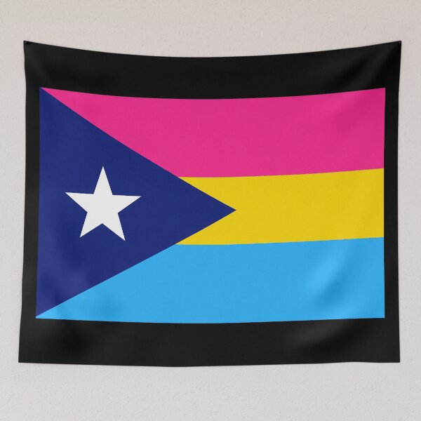 Item preview, Puerto Rican Pan Pride Flag designed and sold by SimplyPride.