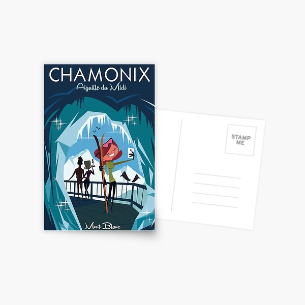 Item preview, Chamonix, Aiguille du Midi poster designed and sold by GAGodel.