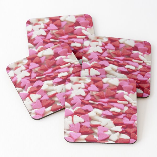 Item preview, Hearts, dragees, sweets, Beads, small details, small beads, colored beads, bright print, bright design designed and sold by Yanulik.